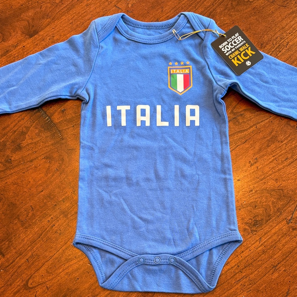 NWT Italia Blue Kids One Piece